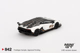 Lamborghini Aventador SVJ 63 (LHD) (Bianco Asopo) - MINI GT - 1:64