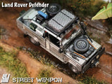 Land Rover Defender *Tomb Raider* - Street Weapon - 1:64 Modellauto 1/64