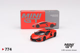 Lamborghini Revuelto (LHD) (Arancio Dac Lucido) - MINI GT - 1:64