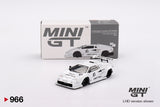 Lamborghini Countach LB-WORKS 2024 Tokyo Auto Salon (LHD) (White) - MINI GT - 1:64