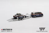 Porsche 911 Dakar #718 / Volkswagen ID. Buzz Porsche Centrum Gelderland Roughroads Set - MINI GT - 1:64 Modellauto 1/64