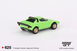Lancia Stratos HF (LHD) (Verde Chiaro) - MINI GT - 1:64