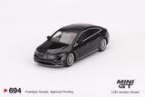 Mercedes-Benz EQS 580 4MATIC (LHD) (Black) - MINI GT - 1:64