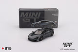McLaren 750S (LHD) (Saros Grey) - MINI GT - 1:64