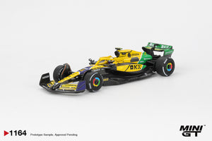 McLaren MCL38 #4 Lando Norris 2024 F1 Monaco GP - MINI GT - 1:64