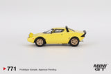 Lancia Stratos HF Stradale (LHD) (Giallo Fly) - MINI GT - 1:64