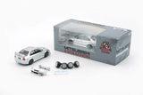 Mitsubishi Lancer Evolution V-VI (RHD) (Silver) - BM Creations - 1:64