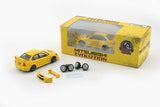 Mitsubishi Lancer Evolution V-VI (RHD) (Yellow) - BM Creations - 1:64