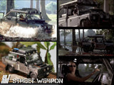 Land Rover Defender *Tomb Raider* - Street Weapon - 1:64 Modellauto 1/64