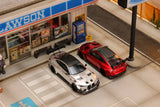 BMW M4 (G82) (Silver) - Street Weapon - 1:64 Modellauto 1/64