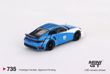 Porsche 911 Turbo S (992) 2023 IMSA Daytona 24 Hours Safety Car - MINI GT - 1:64