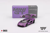 Lamborghini Countach LPI 800-4 (LHD) (Viola 30th) - MINI GT - 1:64