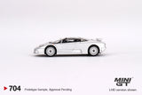 Bugatti EB110 GT (LHD) (Grigio Chiaro) - MINI GT - 1:64