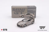 Toyota Supra VeilSide Combat V-II (RHD) (Combat Grey) - MINI GT - 1:64