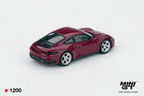 Porsche 911 (992.1) Rubystone Red 4 Car Set - MINI GT - 1:64 Modellauto 1/64