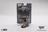 Nissan GT-R Nismo GT3 #10 2023 Super GT Series "Ponos Gainer GT-R" Gainer - MINI GT - 1:64