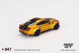 Ford Mustang LB-Works (LHD) (LB Gold) - MINI GT - 1:64