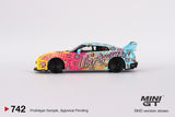 LB-Silhouette Works GT Nissan 35GT-RR Version 1 LBWK Kuma (LHD) - MINI GT - 1:64