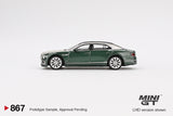 Bentley Flying Spur (LHD) (White Sand Verdant) - MINI GT - 1:64