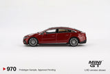 Mercedes-Benz EQS 580 4MATIC (LHD) (Red Metallic) - MINI GT - 1:64