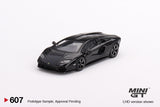 Lamborghini Countach LPI 800-4 (LHD) (Nero Maia) - MINI GT - 1:64