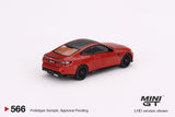 BMW M4 Competition (RHD) Toronto Red Metallic - MINI GT - 1:64