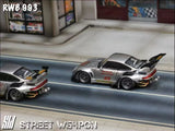 RWB 993 Heavenly Double Exhaust Track Livery - Street Weapon - 1:64 Modellauto 1/64