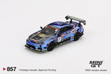 Nissan Silvia (S15) D-MAX #46 D-MAX Racing 2023 D1 Grand Prix - MINI GT - 1:64