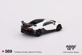 Bugatti Chiron Pur Sport (LHD) (White) - MINI GT - 1:64