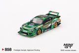 Nissan Silvia (S15) LB-Super Silhouette LBWK 2024 Fausto Racing (RHD) - MINI GT - 1:64