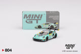 Porsche 911 GT3 R #28 2023 FIA GT World Cup 70th Macau Grand Prix HubAuto Racing - MINI GT - 1:64
