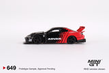 LB-Super Silhouette Nissan Silvia (S15) Advan (RHD) - MINI GT - 1:64
