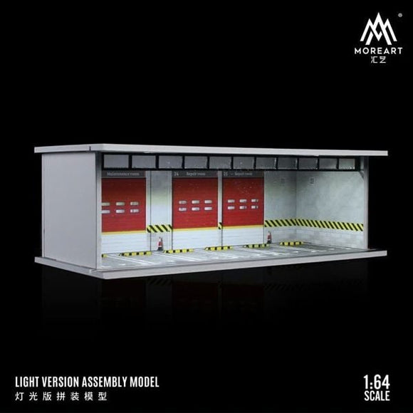 Parking Garage D Parking with Lights - Moreart - 1:64