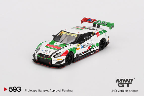 Nissan GT-R Nismo GT3 #23 KCMG 2018 FIA GT World Cup Macau - MINI GT - 1:64