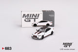 BMW M4 CSL (LHD) (Alpine White) - MINI GT - 1:64