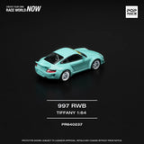 RWB 997 (Tiffany Blue) - Pop Race - 1:64 - Modelcars Passion