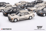 1984 Nürburgring Race of Champions Set Mercedes-Benz 190E Evo 1 - MINI GT - 1:64 Modellauto 1/64