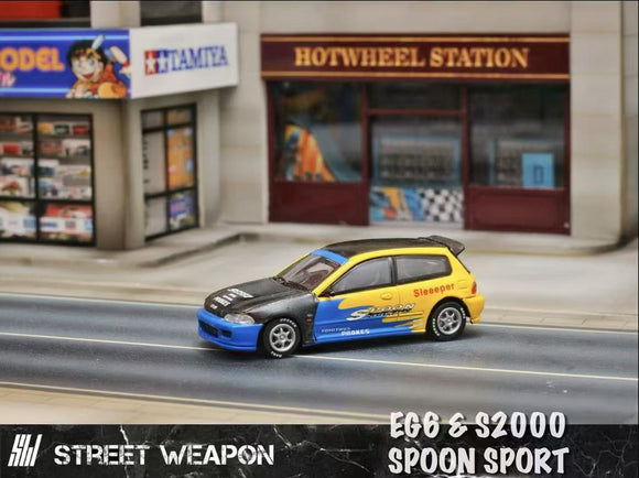 Honda Civic (EG6) Spoon - Street Weapon - 1:64