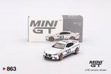 BMW 3.0 CSL (LHD) (White) - MINI GT - 1:64
