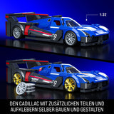 Cadillac Project GTP Hypercar Mattel Brick Shop - Hotwheels - 1:32 Modellauto 1/32
