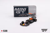 Oracle Red Bull Racing RB18 #11 Sergio Pérez 2022 Abu Dhabi Grand Prix 3rd Place - MINI GT - 1:64