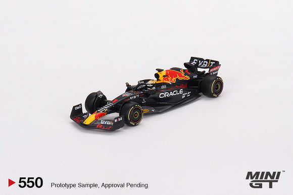 Oracle Red Bull Racing RB18 #1 Max Verstappen 2022 Monaco Grand Prix 3rd Place - MINI GT - 1:64