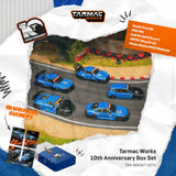 Tarmac Works 10th Anniversary Boxset with Honda Civic EG6, RWB 993, Audi R8 LMS GT3 evo II, Vertex SIlvia (S15), Nissan Skyline (R32) Widebody - Tarmac Works - 1:64 - Modelcars Passion