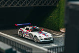 Mercedes-Benz SLS AMG GT3 #33 Mirko Schultis/Renger van der Zande/Peter Schmidt/Christian Bracke 12h Zandvoort 2014 Winner - Tarmac Works - 1:64 Modellauto 1/64