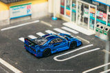 Ferrari F40 LM (Chrome Blue) - Tarmac Works - 1:64 Modellauto 1/64
