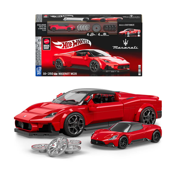 Maserati MC20 Mattel Brick Shop - Hotwheels - 1:32