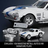 Chevrolet Corvette Grand Sport Mattel Brick Shop - Hotwheels - 1:16 Modellauto 1/16