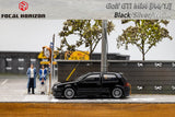 Volkswagen Golf IV GTi (Black) - Focal Horizon - 1:64 Modellauto 1/64