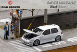 Volkswagen Golf IV GTi (White) - Focal Horizon - 1:64 Modellauto 1/64