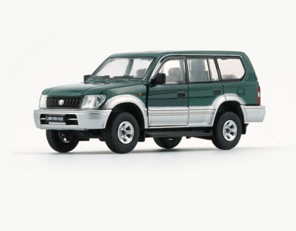 Toyota Land Cruiser LC95 (RHD) (Green) - BM Creations - 1:64